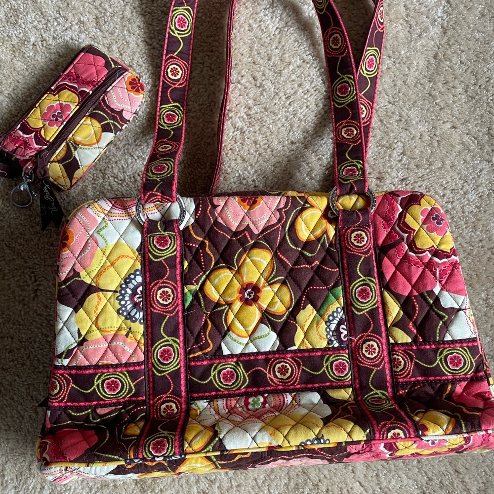 Vera Bradley purse and coin purse